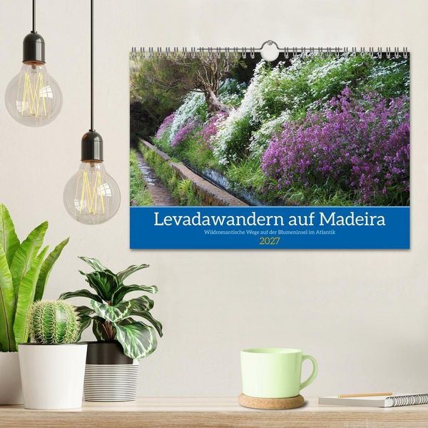 Produktbild: Levadawandern auf Madeira (Wandkalender 2027 DIN A4 quer), CALVENDO Monatskalender