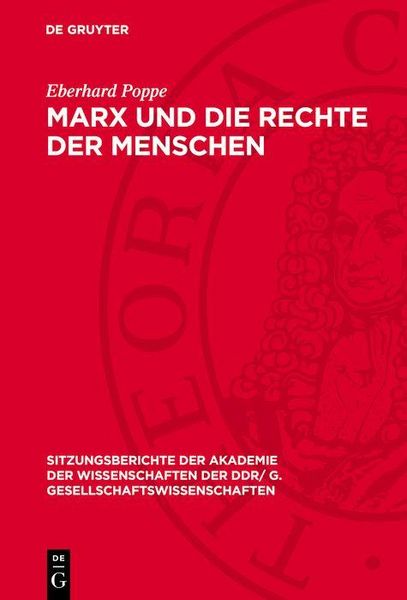 Produktbild: Marx und die Rechte der Menschen
