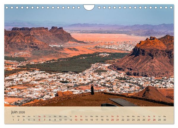 Produktbild: Arabie Saoudite - Royaume des fascinations (Calendrier mural 2026 DIN A4 vertical), CALVENDO calendrier mensuel