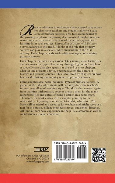Produktbild: Unpuzzling History with Primary Sources (HC)