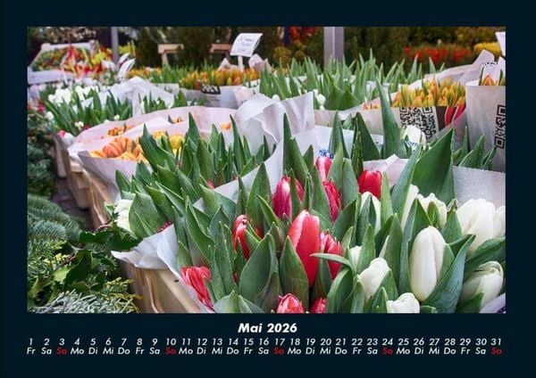 Produktbild: Blumenzauber 2026 Fotokalender DIN A4