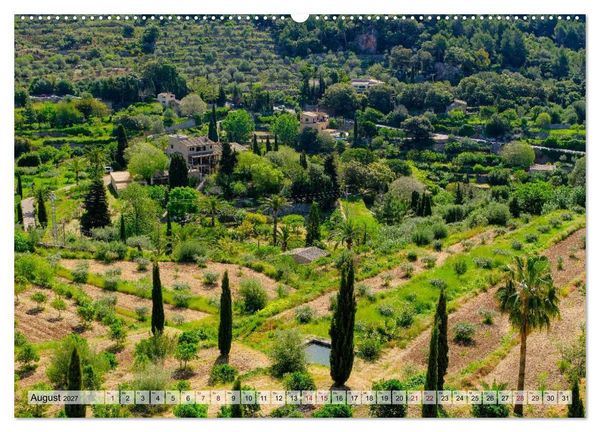 Produktbild: Wanderlust Mallorca - Pfade der Tramuntana (hochwertiger Premium Wandkalender 2027 DIN A2 quer), Kunstdruck in Hochglanz