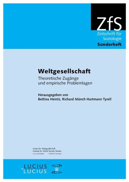 Produktbild: Weltgesellschaft