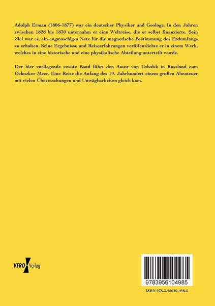 Produktbild: Reise um die Erde durch Nord-Asien und die beiden Oceane in den Jahre 1828, 1829 und 1830