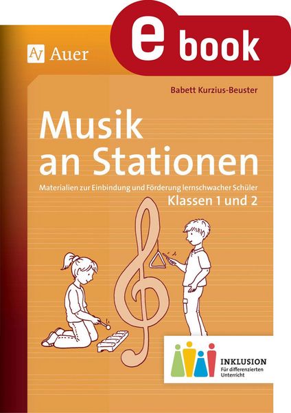 Produktbild: Musik an Stationen Inklusion 1-2