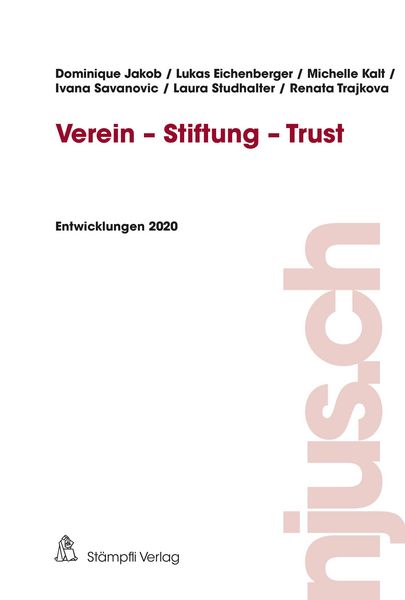 Produktbild: Verein - Stiftung - Trust