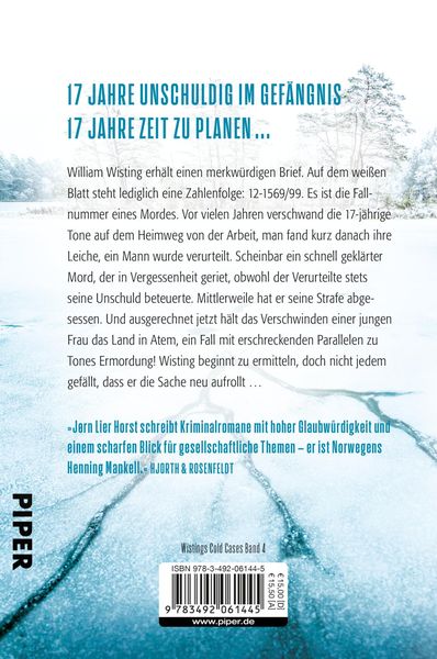 Produktbild: Wisting und der See des Vergessens