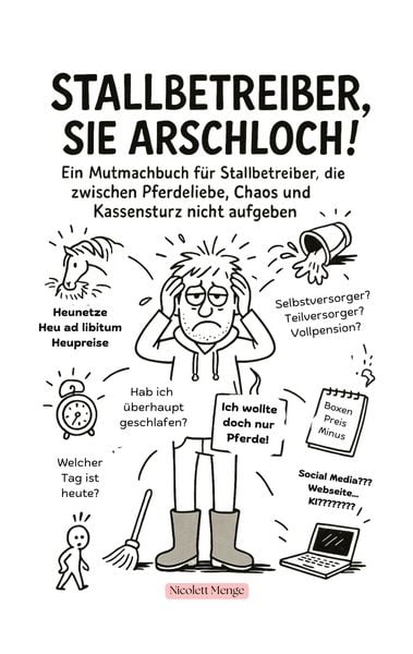Produktbild: Stallbetreiber, Sie Arschloch!