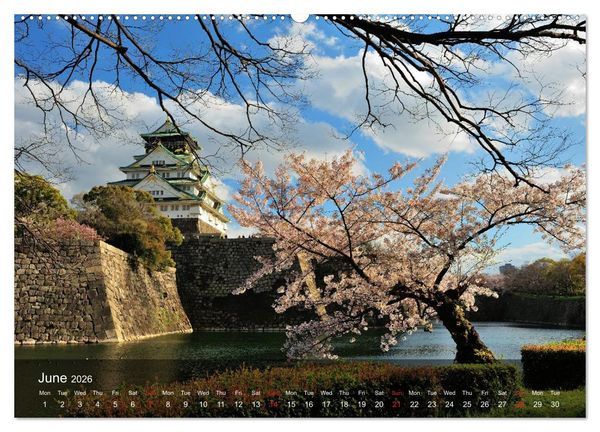 Produktbild: Japan Magic of a great country (High Quality Premium Wall Calendar 2026 DIN A2 landscape),CALVENDO 12 Month Wall Calendar