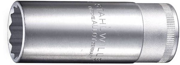 Produktbild: Steckschl&uuml;sseleinsatz 51 1/2 Zoll 12-kant SW 22mm L.83mm STAHLWILLE