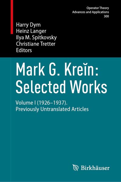Produktbild: Mark G. Kreĭn: Selected Works