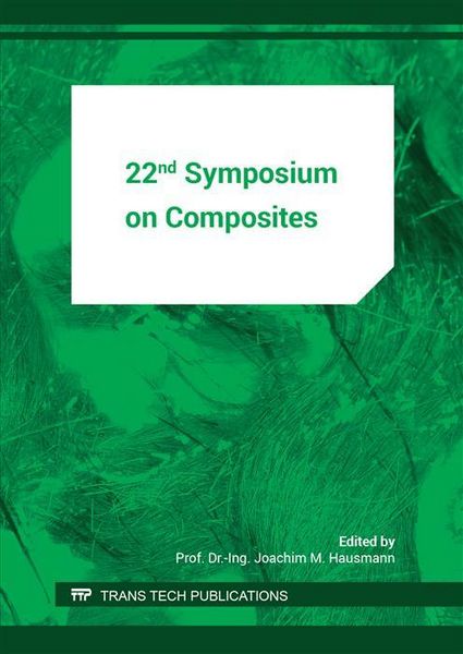 Produktbild: 22nd Symposium on Composites