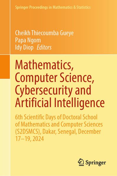 Produktbild: Mathematics, Computer Science, Cybersecurity and Artificial Intelligence