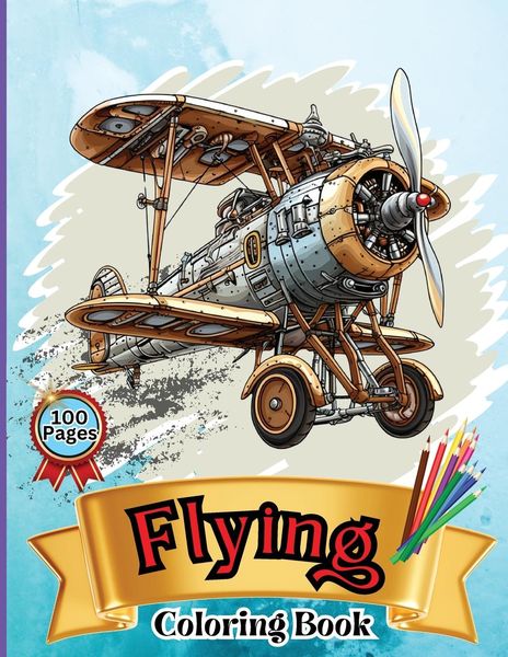 Produktbild: Flying Coloring Book
