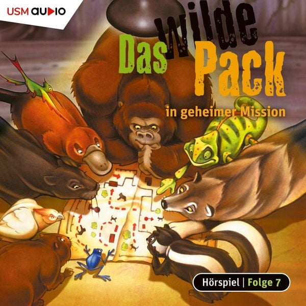 Produktbild: Das wilde Pack in geheimer Mission