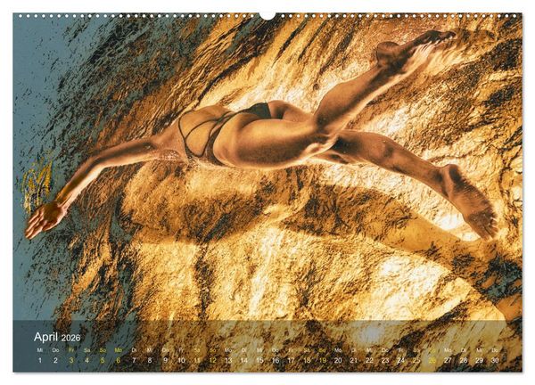 Produktbild: FREUBAD (hochwertiger Premium Wandkalender 2026 DIN A2 quer), Kunstdruck in Hochglanz