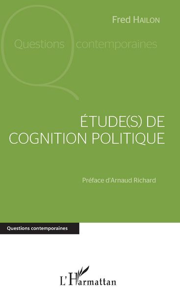 Produktbild: &Eacute;tude(s) de cognition politique