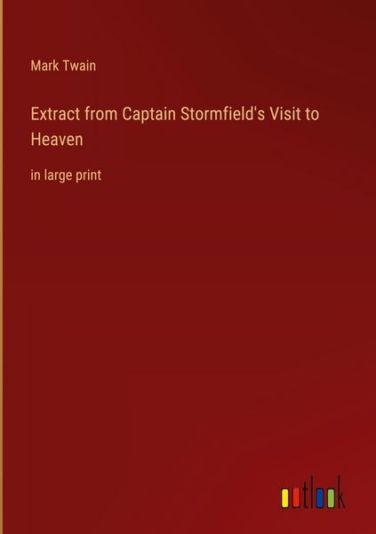 Produktbild: Extract from Captain Stormfield's Visit to Heaven