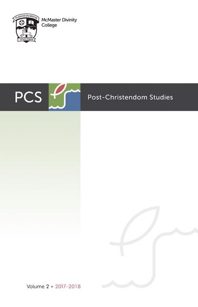Produktbild: Post-Christendom Studies: Volume 2