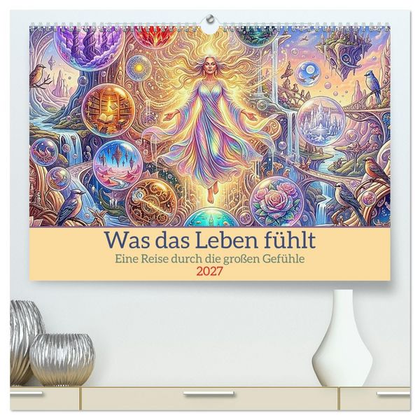 Produktbild: Was das Leben f&uuml;hlt (hochwertiger Premium Wandkalender 2027 DIN A2 quer), Kunstdruck in Hochglanz