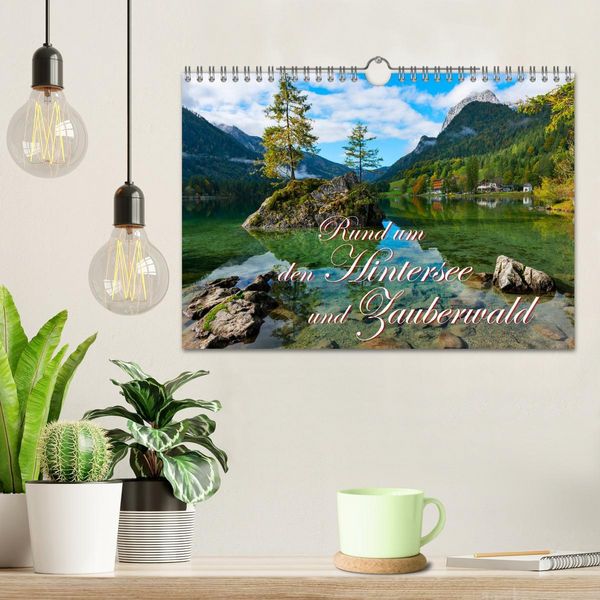 Produktbild: Rund um den Hintersee und Zauberwald (Wandkalender 2026 DIN A4 quer), CALVENDO Monatskalender