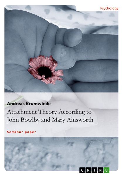 Produktbild: Attachment Theory According to John Bowlby and Mary Ainsworth