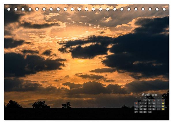 Produktbild: Manitoba 2026 Wenn die Sonne schlafen geht (Tischkalender 2026 DIN A5 quer), CALVENDO Monatskalender