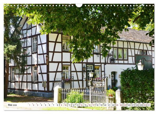 Produktbild: Fachwerkh&auml;user - Historische Geb&auml;ude rund um Simmerath (Wandkalender 2026 DIN A3 quer), CALVENDO Monatskalender