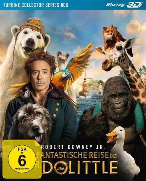 Produktbild: Die fantastische Reise des Dr. Dolittle - 3D - Turbine Collector Series #06 (Blu-ray 3D)