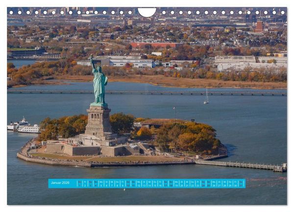 Produktbild: Sechs Tage New York (Wandkalender 2026 DIN A4 quer), CALVENDO Monatskalender