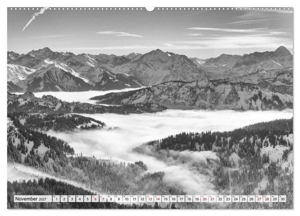 Produktbild: Traumhafte Allg&auml;uer Alpen (Wandkalender 2027 DIN A2 quer), CALVENDO Monatskalender