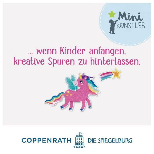 Produktbild: Meine Mini-Stickerwelt - Glitzer-Einh&ouml;rner
