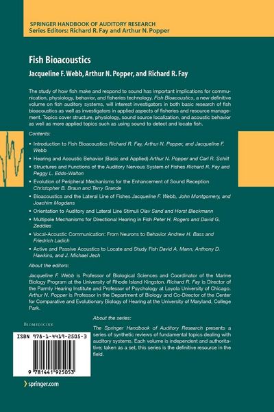 Produktbild: Fish Bioacoustics