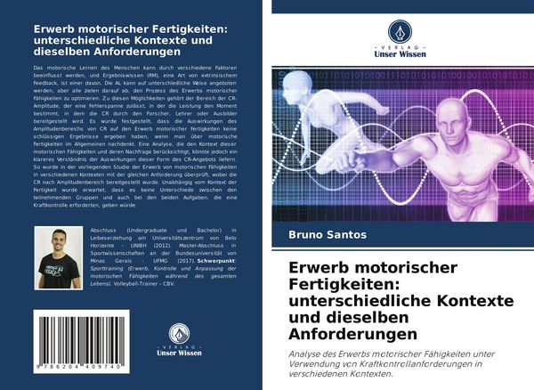 Produktbild: Erwerb motorischer Fertigkeiten: unterschiedliche Kontexte und dieselben Anforderungen