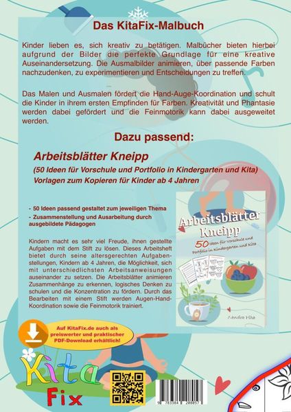 Produktbild: KitaFix Malbuch Kneipp