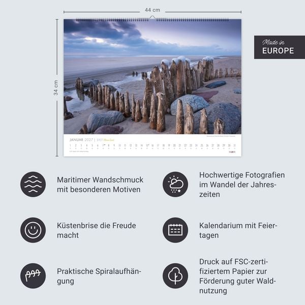 Produktbild: Sylt - Meine Insel Kalender 2027
