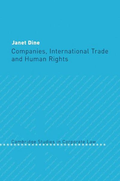 Produktbild: Companies, International Trade and Human Rights