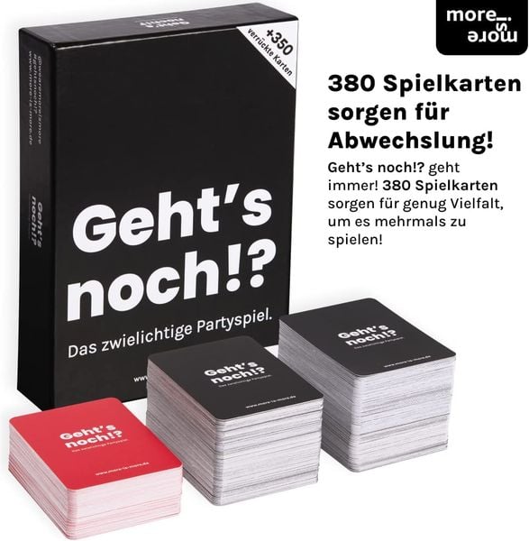 Produktbild: Geht's noch!? - das zwielichtige Partyspiel