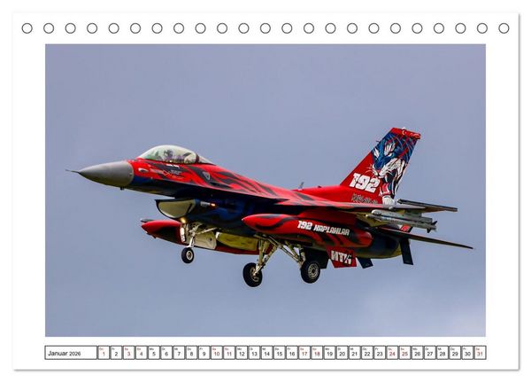 Produktbild: Nato Tiger Meet Schleswig (Tischkalender 2026 DIN A5 quer), CALVENDO Monatskalender