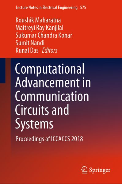 Produktbild: Computational Advancement in Communication Circuits and Systems
