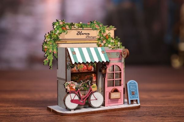 Produktbild: Mini Book Nook DIY B&uuml;cherecke Blumenladen