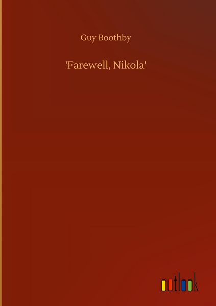 Produktbild: 'Farewell, Nikola'