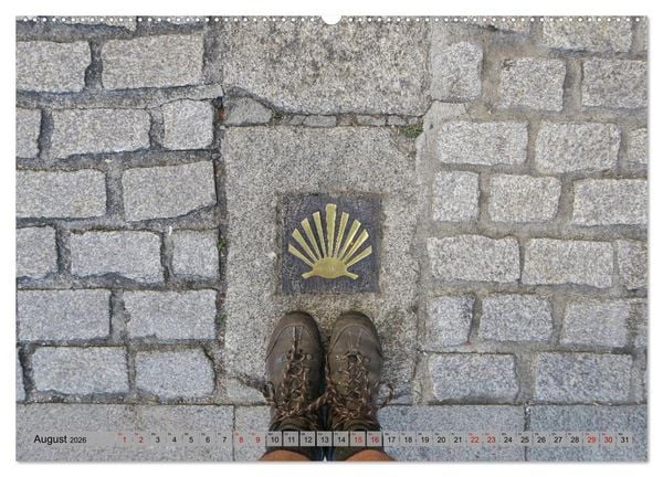 Produktbild: Von Porto nach Santiago de Compostela (Wandkalender 2026 DIN A2 quer), CALVENDO Monatskalender