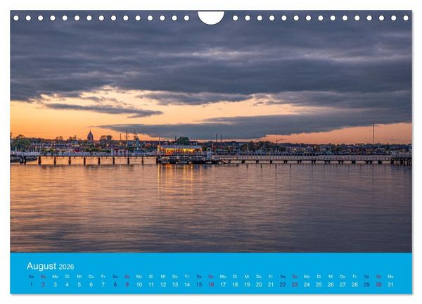 Produktbild: An der Kieler F&ouml;rde (Wandkalender 2026 DIN A4 quer), CALVENDO Monatskalender