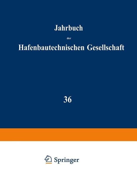 Produktbild: Jahrbuch der Hafenbautechnischen Gesellschaft