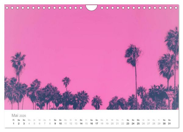 Produktbild: Farbrausch - die Welt in Pastell (Wandkalender 2026 DIN A4 quer), CALVENDO Monatskalender