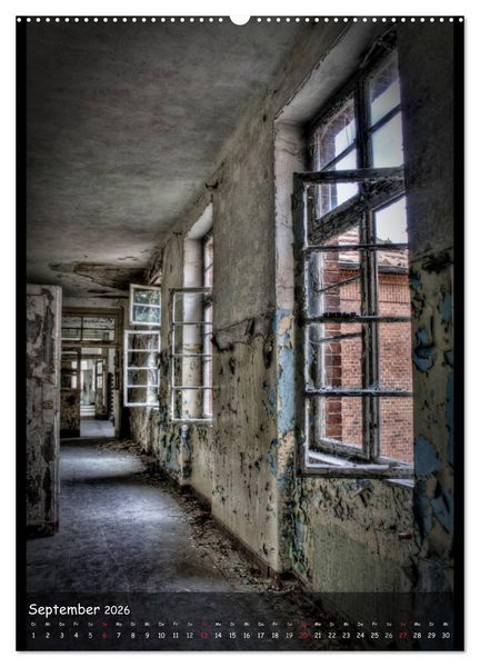 Produktbild: Lost Places II, Vergessene Orte (Wandkalender 2026 DIN A2 hoch), CALVENDO Monatskalender