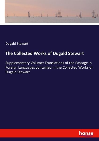 Produktbild: The Collected Works of Dugald Stewart