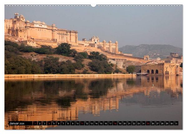 Produktbild: Indien - Rajasthan (hochwertiger Premium Wandkalender 2026 DIN A2 quer), Kunstdruck in Hochglanz