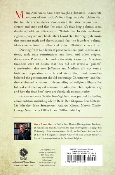 Produktbild: Did America Have a Christian Founding?